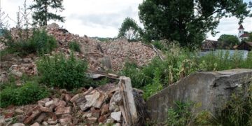 A Bay-kastély összeomlott Ördögkúton