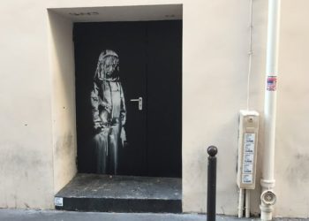 Egy ellopott Banksy-graffiti került vissza Franciaországba