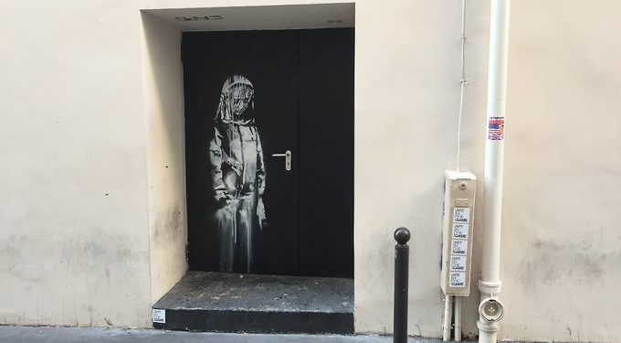 Egy ellopott Banksy-graffiti került vissza Franciaországba