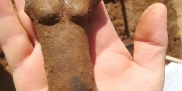 6500 éves idolt találtak a régészek Zalaegerszegen