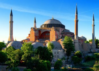 Hagia Sophia in summer