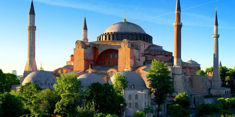 Hagia Sophia in summer
