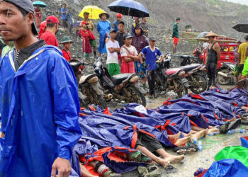 A mianmari bányászkatasztrófa áldozatainak száma tovább nőtt (videó)