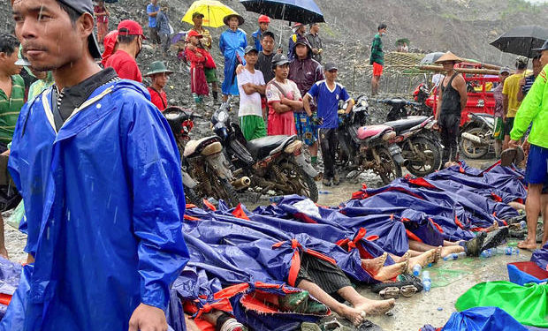 A mianmari bányászkatasztrófa áldozatainak száma tovább nőtt (videó)
