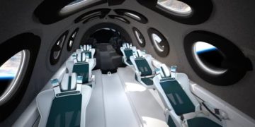 Virgin Galactic – Bemutatták az  utasszállító űrhajó belsejét (videó)