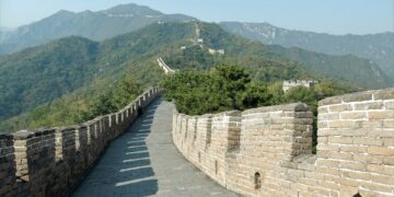 A kínai nagy fal egyik őrtornyában több száz éves kőtáblát találtak