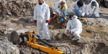 Dél-Szerbiában feltételezett tömegsírt találtak