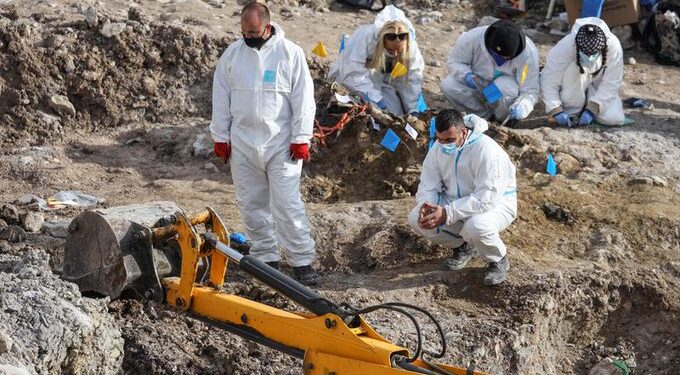 Dél-Szerbiában feltételezett tömegsírt találtak