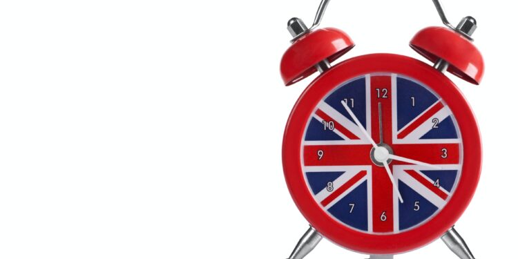 British Flag Clock