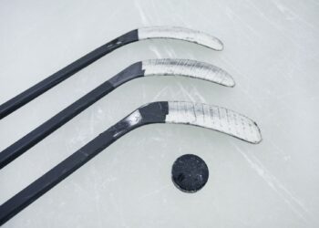 Hockey Sticks Background
