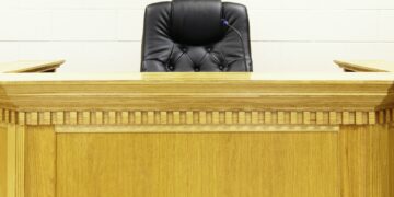 Judges Bench and Chair