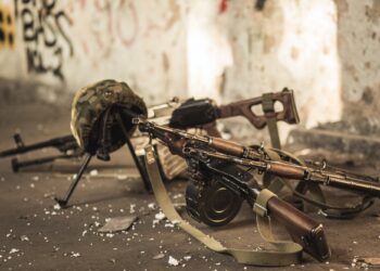 Military automatic guns