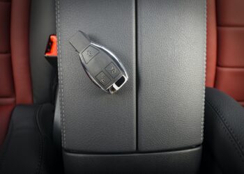 Modern Sport Car Key