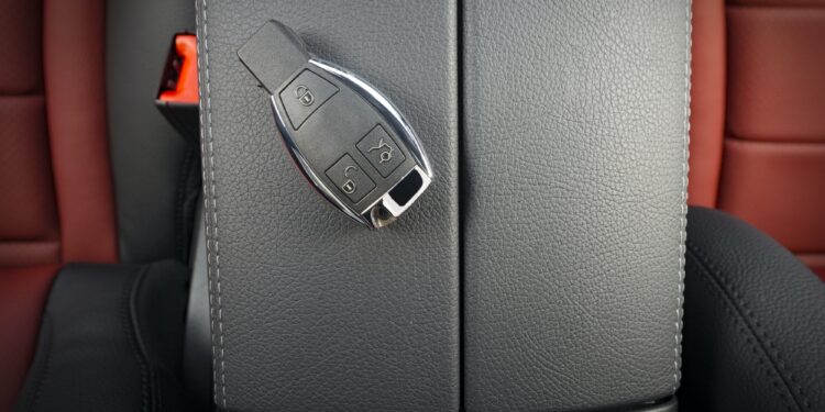 Modern Sport Car Key