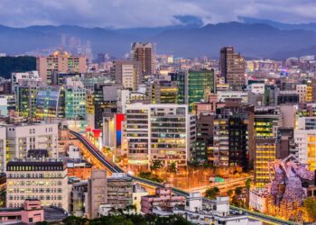 Tapei Taiwan Cityscape