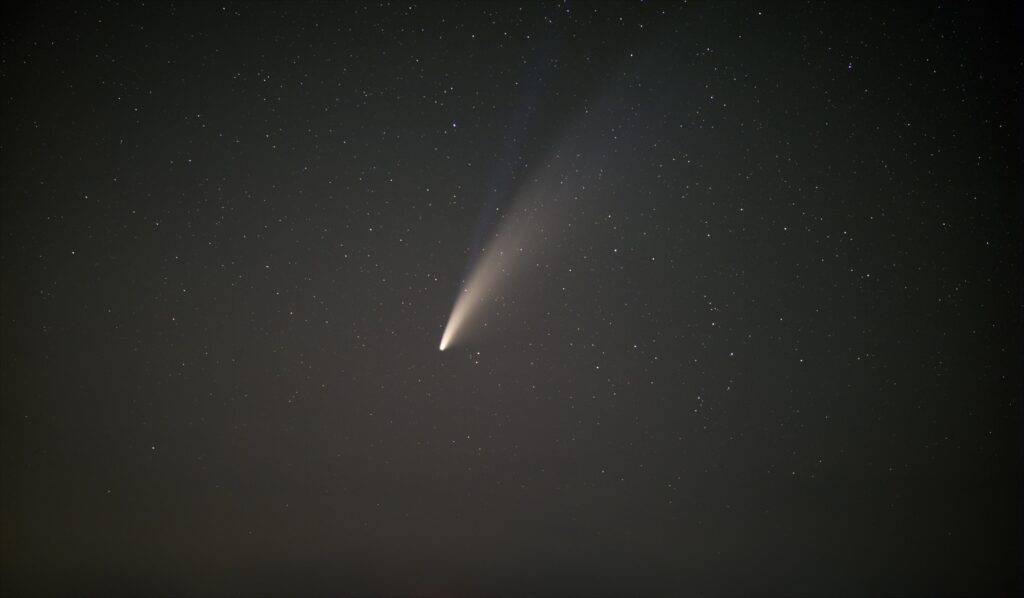 The comet Neowise officially known as C2020 F3