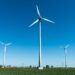 Wind power plant in Germany